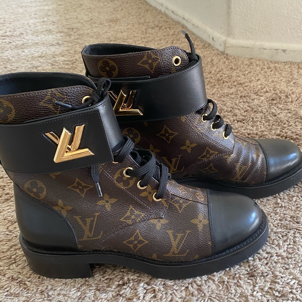 Louis Vuitton wonderland flat ranger boot - Picture 2 of 8